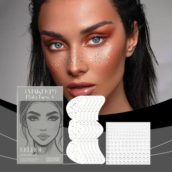 Glitter Spots Tattoo Sticker Easy Freckles Hanzuva