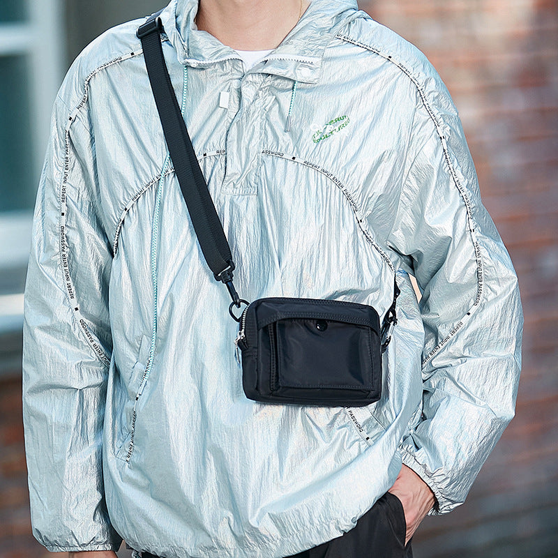 Men's Japanese Style Simple Crossbody Bag
