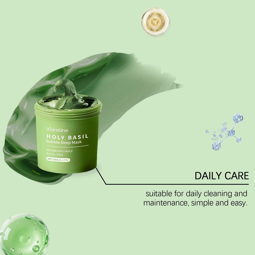 Holy Basil Bubble Deep  Mask