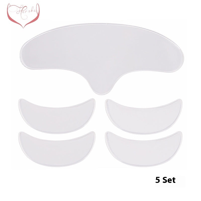 Anti-Wrinkle Pad Invisible Glossy Transparent Silica Gel Patch Female