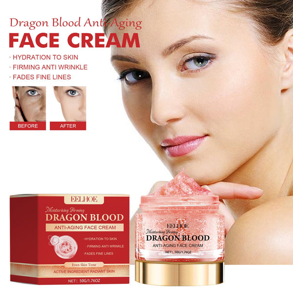 Dragon Blood Moisturizing Facial Cream Fading Wrinkle Delicate Pores Hanzuva