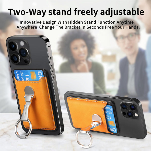 Super Magnetic Card Holder Hand Back Sticker Magnetic Card Holder Hanzuva