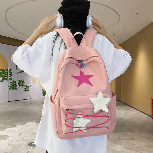 Sweet Girl Backpack XINGX Strap College Style Large Capacity Leisure Hanzuva