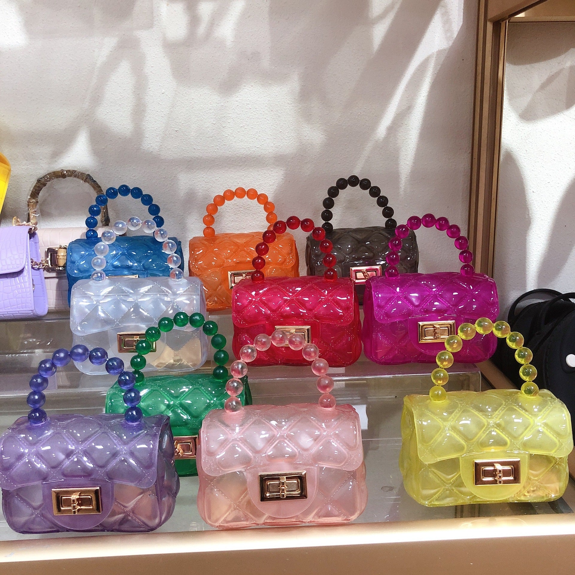 All-match Diamond Chain Transparent Jelly Pack