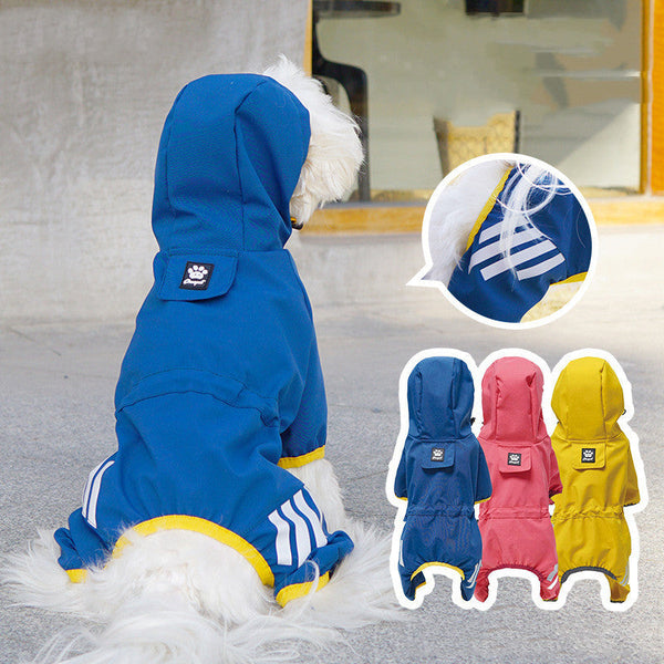 Dog Raincoat Is All Inclusive And Waterproof Hanzuva