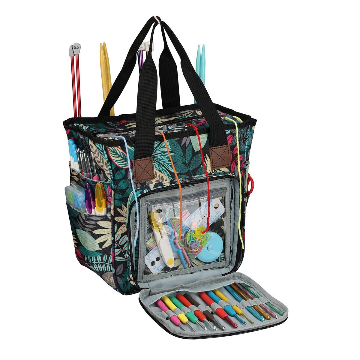 Wool Storage Bag Knitting Sweater And Wool Storage Bag Dustproof Wool Crochet Portable Storage Bag
