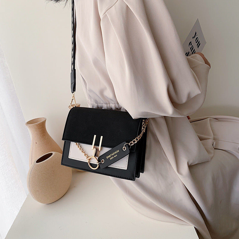 Korean fashion matte shoulder bag small square bag Hanzuva