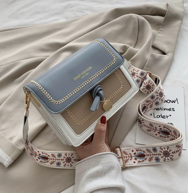 The New Fashion Hit Color Crossbody Small Square Bag Hanzuva