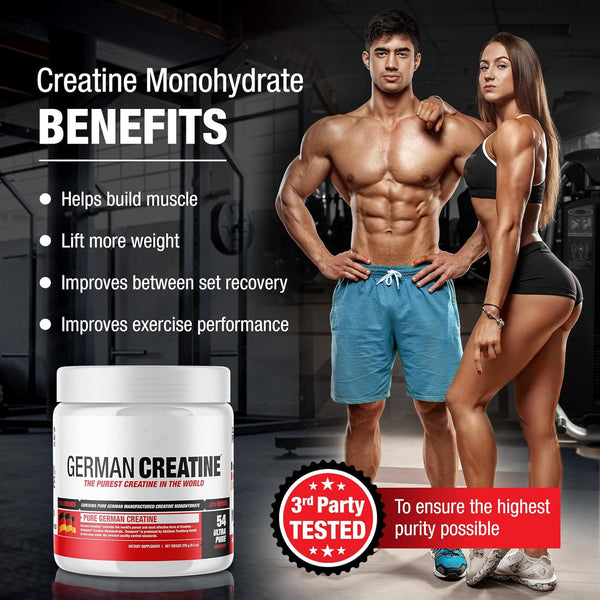 Creatine Monohydrate Original Flavor Powder 270g Hanzuva