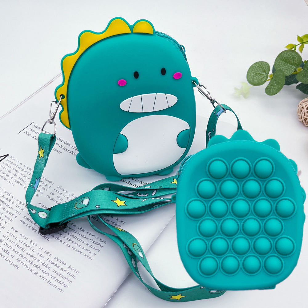 Fashion Crossbody Bag Portable Waterproof Silicone