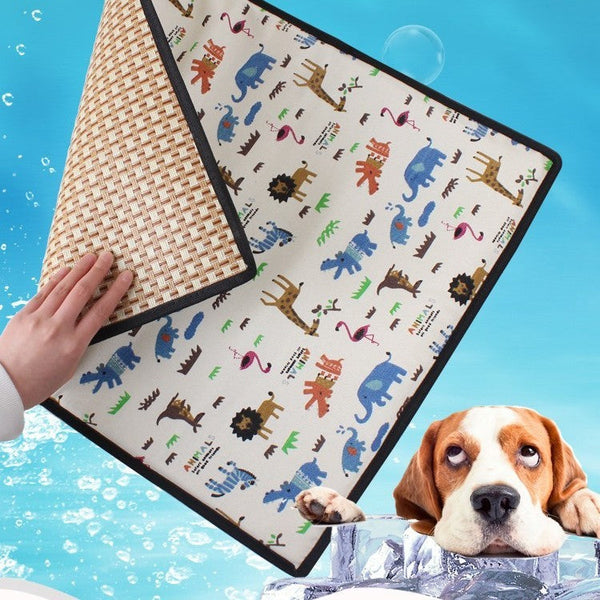 Teddy Dog Double-sided Pet Mat Hanzuva