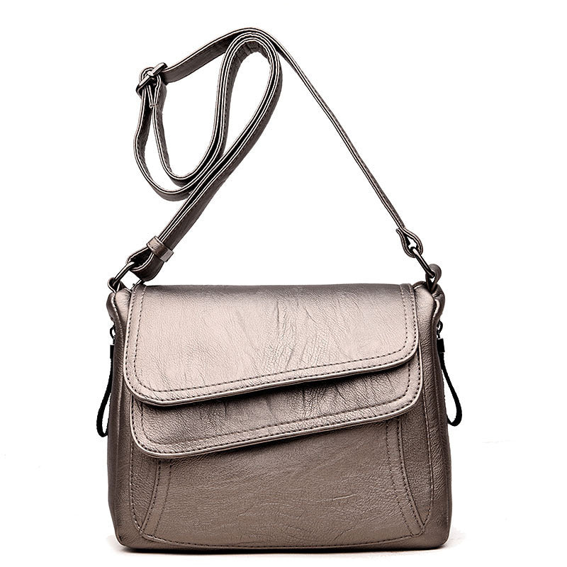 Soft leather crossbody bag Hanzuva