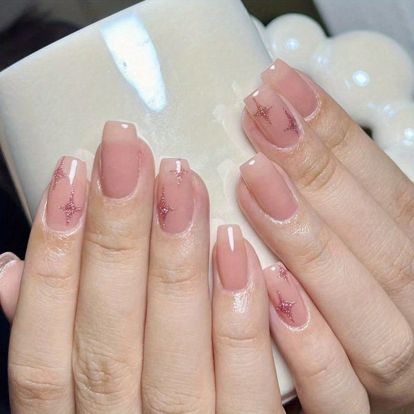 Women's European, American And French Style Pieces Fake Nail Patch Hanzuva
