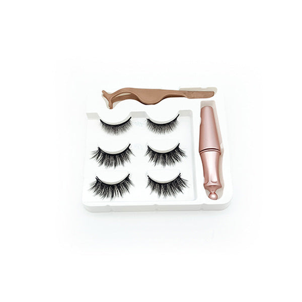 Three pairs of false eyelashes Hanzuva