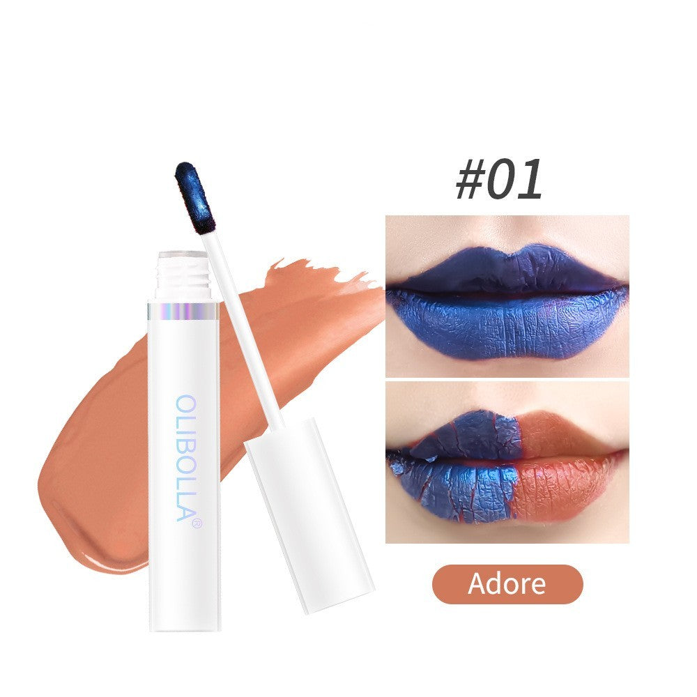 9 Colors Tear And Pull Lip Lacquer Torn Matte
