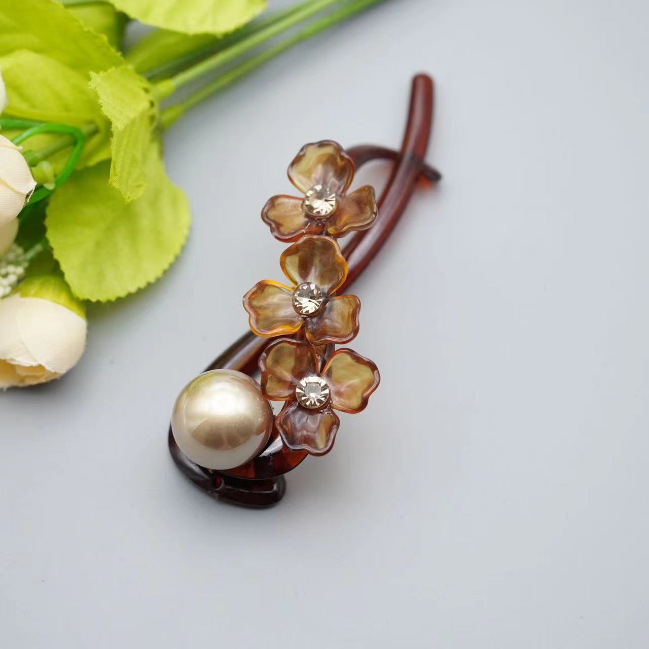 French Super Fairy Gentle Flower Hair Clip