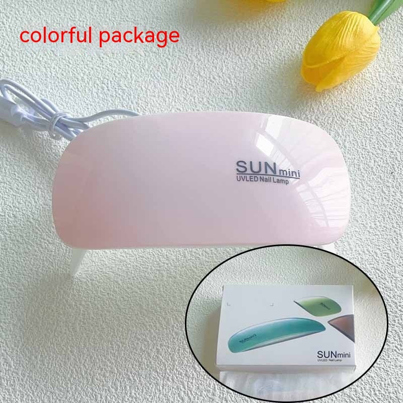 Wearing Nail Pads Baking Lamps Mini Handheld Folding Nails