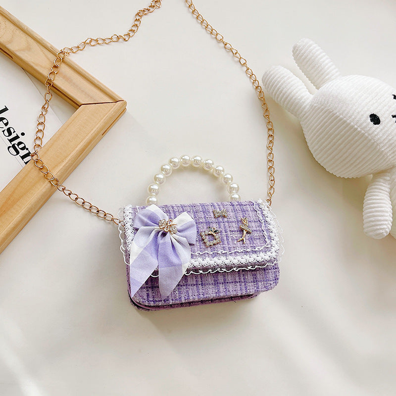 Western Style Small Square Bag Fashion Cute Girl Decoration