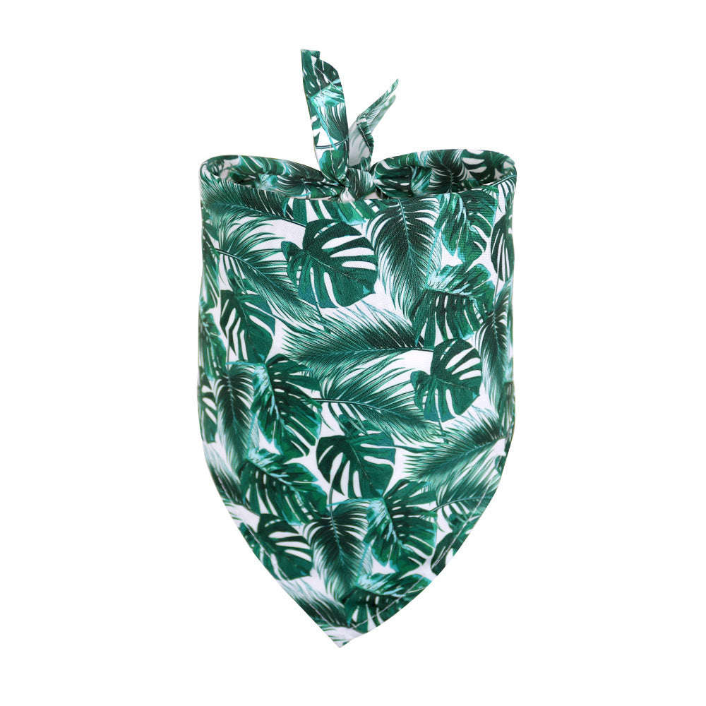 Tropical Wind Fruit Pet Drool Towel For Dogs