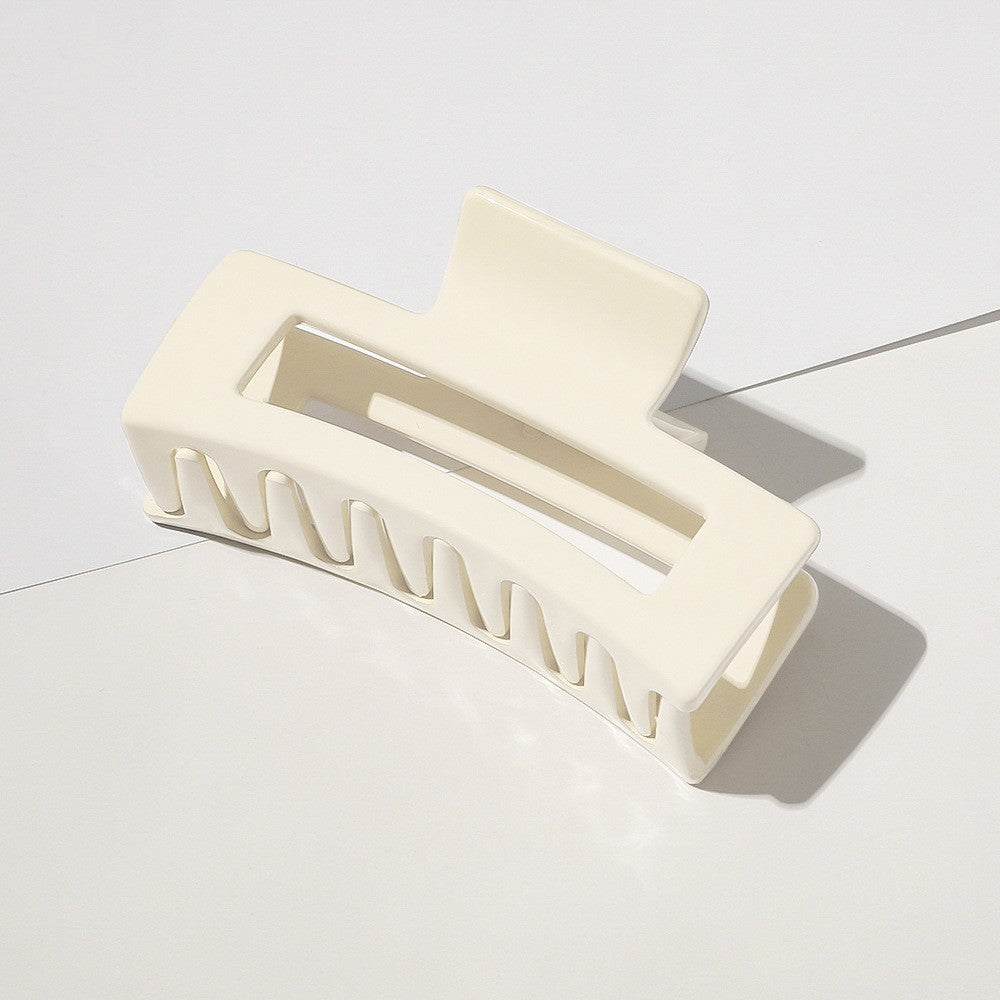 Japan And South Korea Simple Large Square Hollow Grab Clip