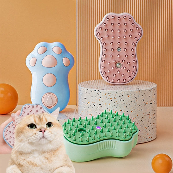 Electric Cat Dog Spray Comb Pets Supplies Cat Shape Pet Products Hanzuva