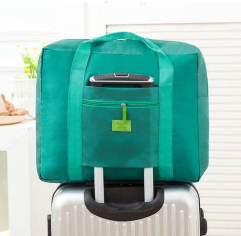 Large Capacity Foldable Travel Bag Nylon Waterproof Gym Duffel Bag Folding Traveling Clothes Storage Organizer Hanzuva