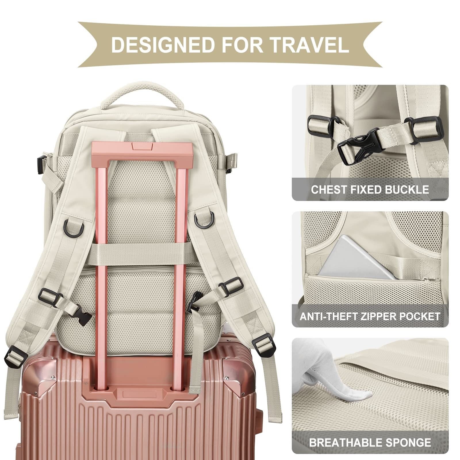 Fashion Large Capacity Travel Backpack Student School Bags