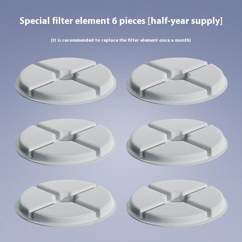 Cat Automatic Water Dispenser Flow Mute Circulating Filter Ceramic Water Feeder Pet Supplies