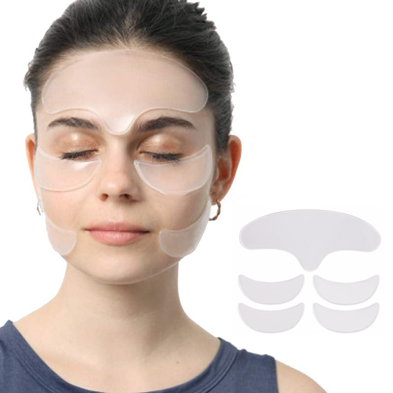 Anti-Wrinkle Pad Invisible Glossy Transparent Silica Gel Patch Female