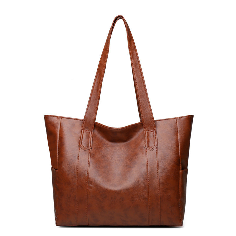 Retro Large Capacity Women's Shoulder Bag