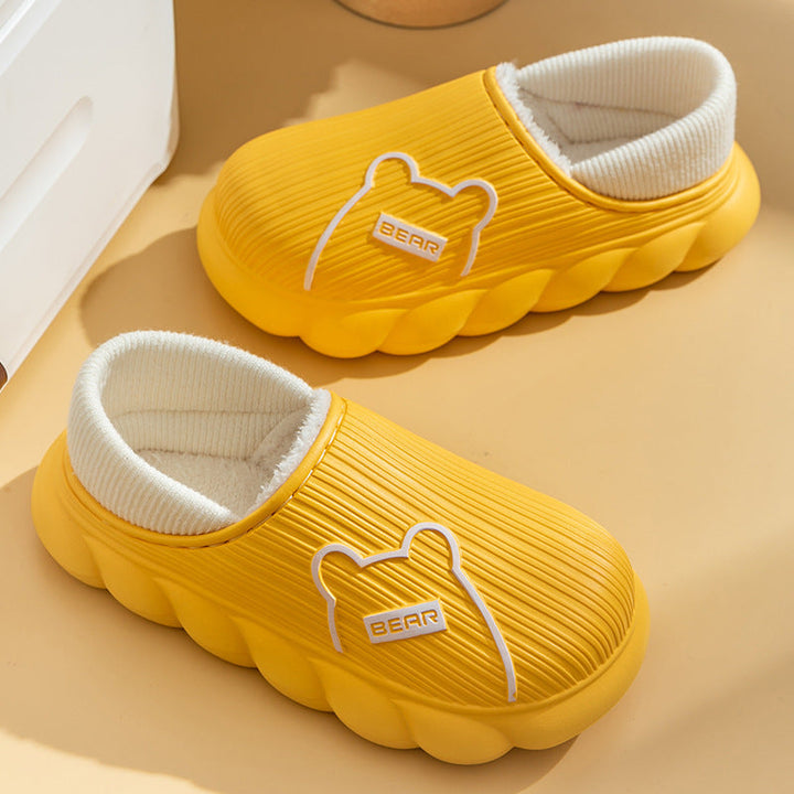 Women's Fashion Warm Waterproof Cotton Slippers Hanzuva
