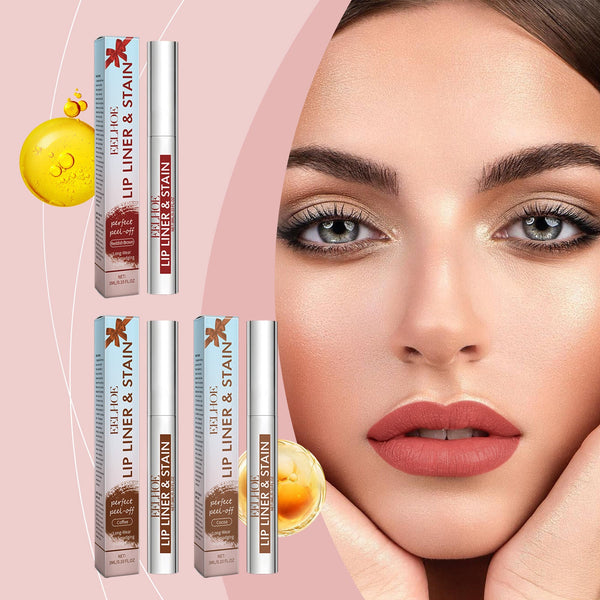 Peeling Lip Gloss Waterproof Lip Liner Stain Tattoo Long Lasting Makeup Peel Off Tattoo Lipgloss Hydrating Matte Lip Peel Off Lipliner Cosmetics Hanzuva