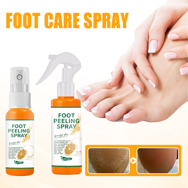 Exfoliate Feet Remove Dead Skin And Calluses Heel Elbow And Knee Care Spray Hanzuva