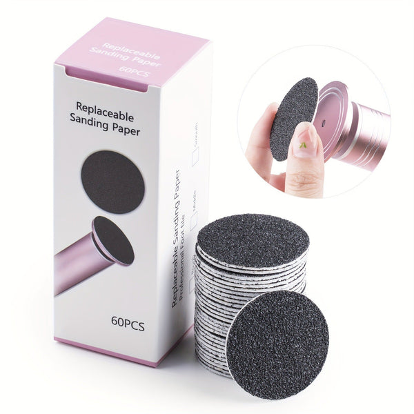 Electric Foot Grinder Applicable Grinding Disc Volcanic Rock Material Calluses Removing Cutin Pumice Stone Sandpaper Foot Grinder Abrasive Paper Hanzuva