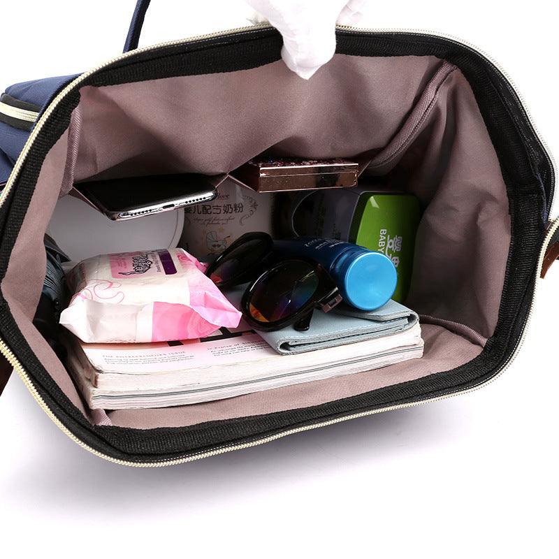 Printed mommy backpack Hanzuva