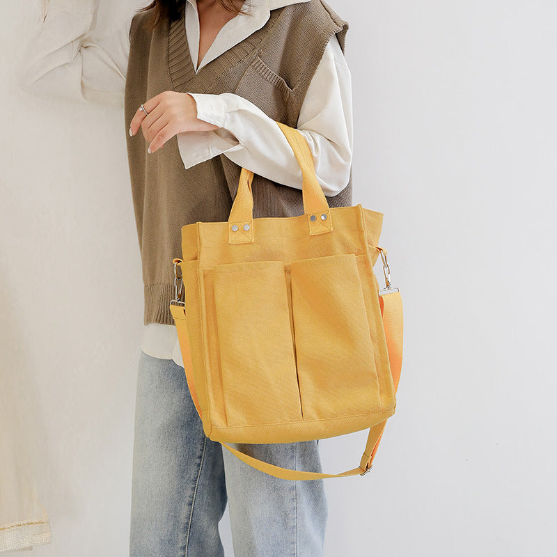 Canvas bag messenger big bag