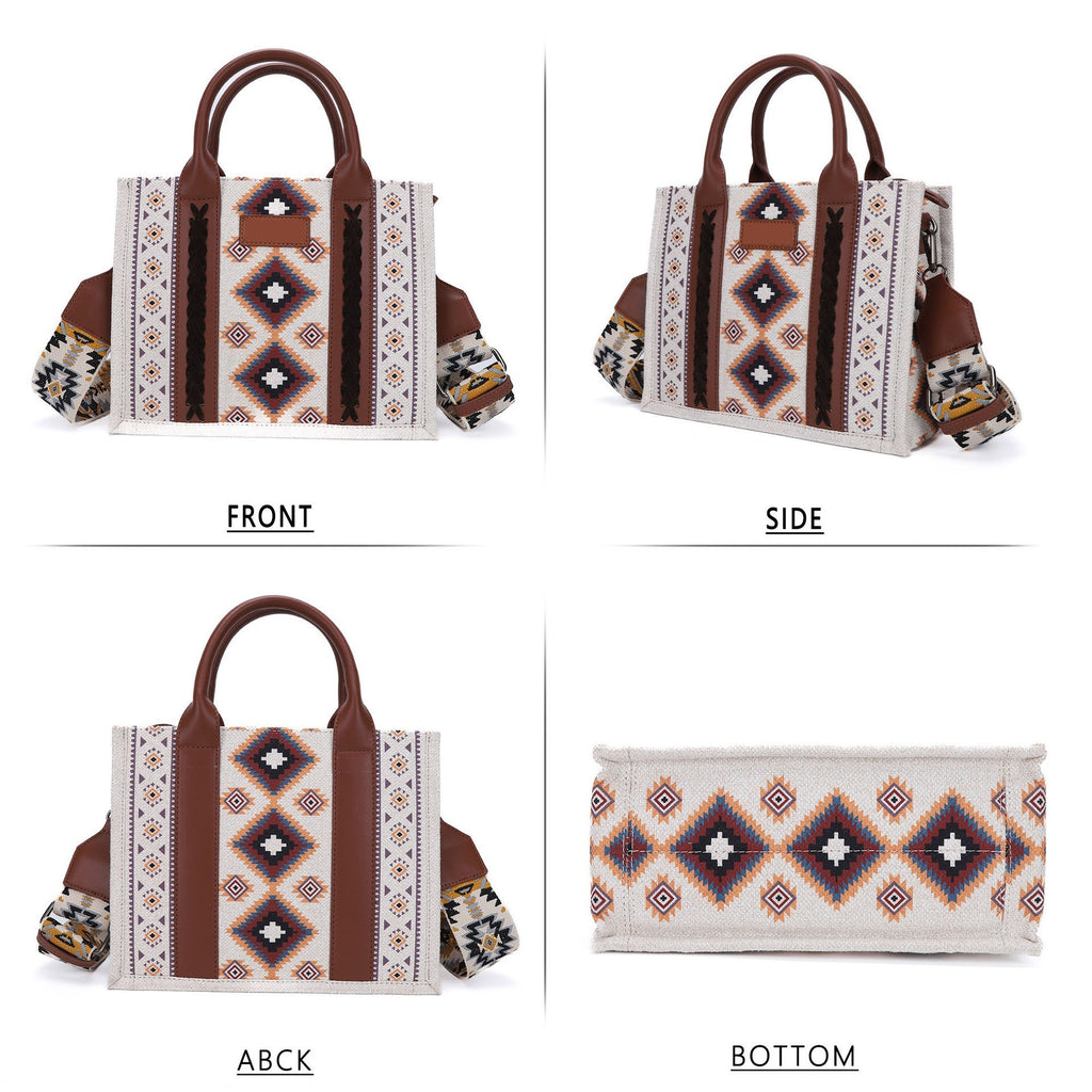 Women's Shoulder Messenger Bag Hand-woven