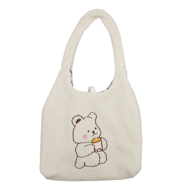 Lambskin like shoulder bag Hanzuva