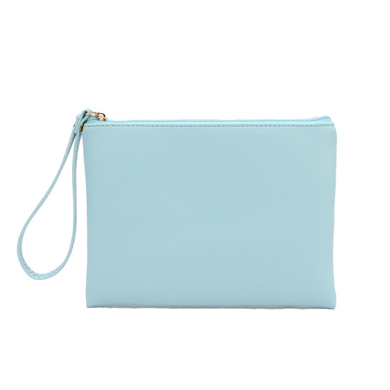 Girls Fashion Cosmetic Portable Hand Leather Buggy Bag
