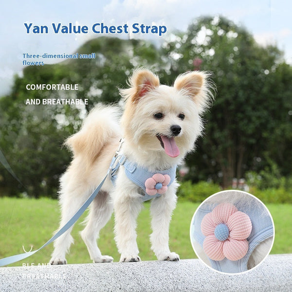 Dog Rope Leash Vest-style Chest Strap Dog Leash Hanzuva