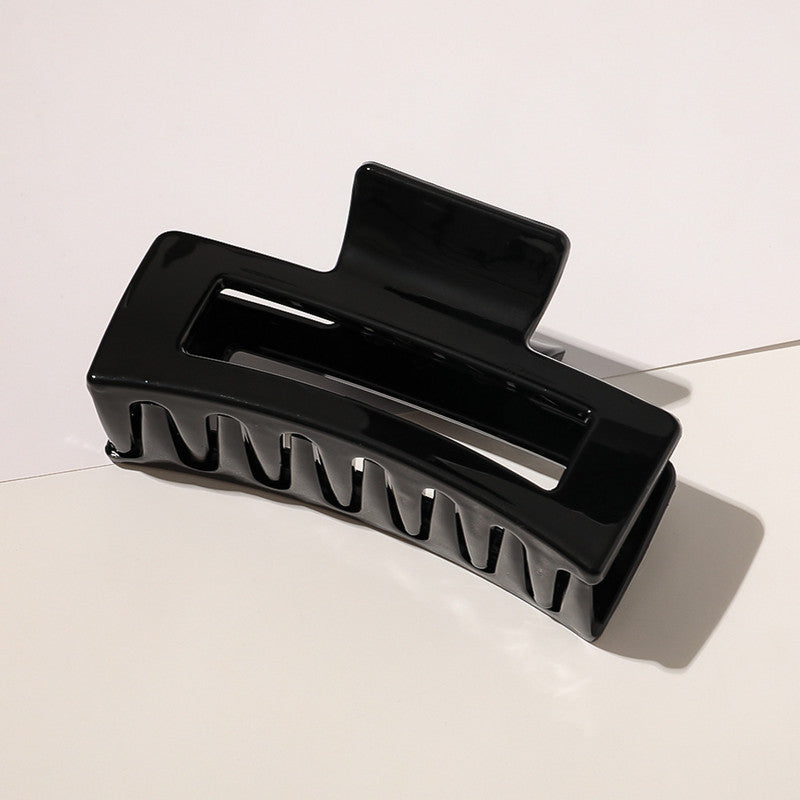 Japan And South Korea Simple Large Square Hollow Grab Clip