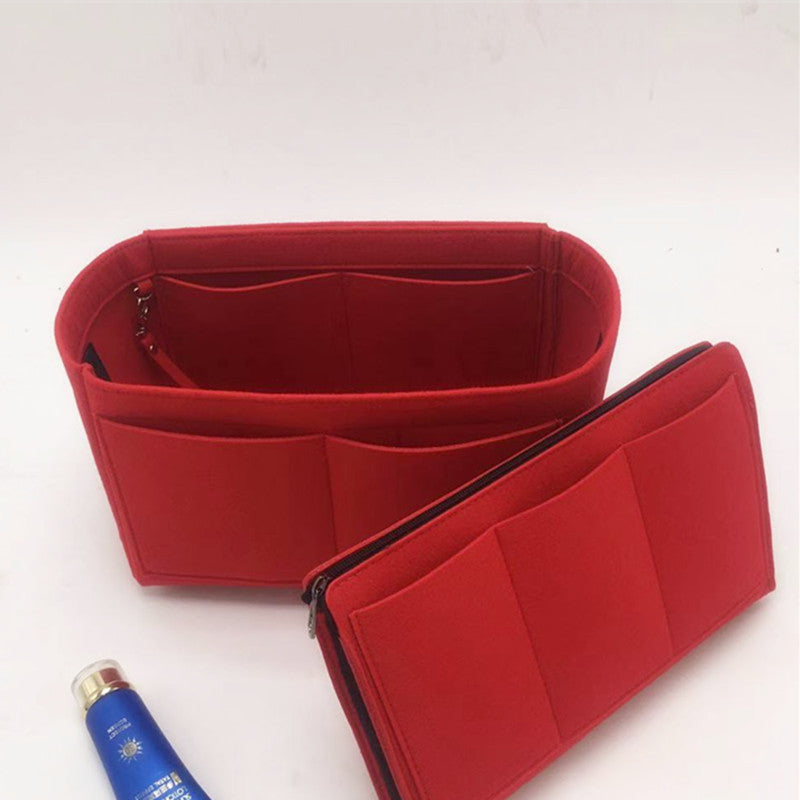 Large Purse Insert Makeup Cosmetic Box Handbag Hanzuva