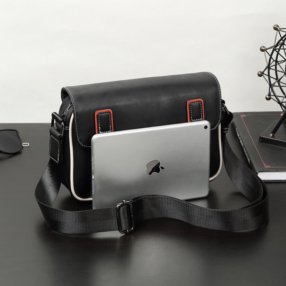 New Men's Casual Horizontal Commuting Business Shoulder Bag