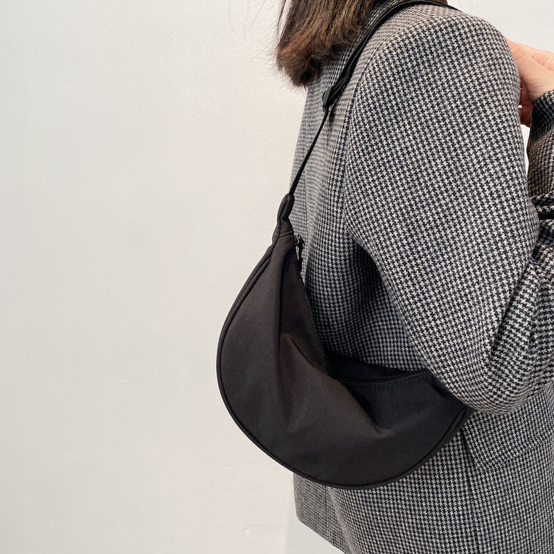 Women's Fashion Simple Nylon Shoulder Crossbody Bag
