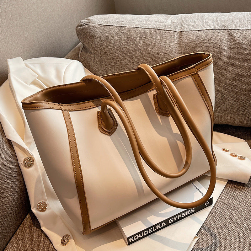 Commuter One Shoulder Tote Handbag
