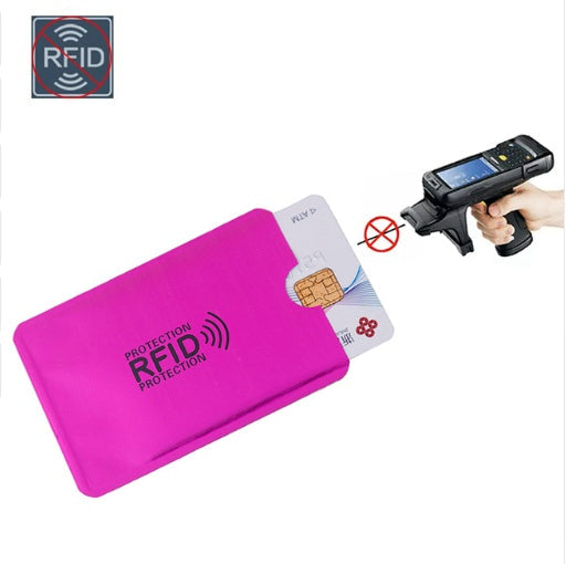 NFC card sets anti-magnetic anti-theft brush bank card sets security shielding signal anti-theft RFID flash payment tin foil card sets Hanzuva