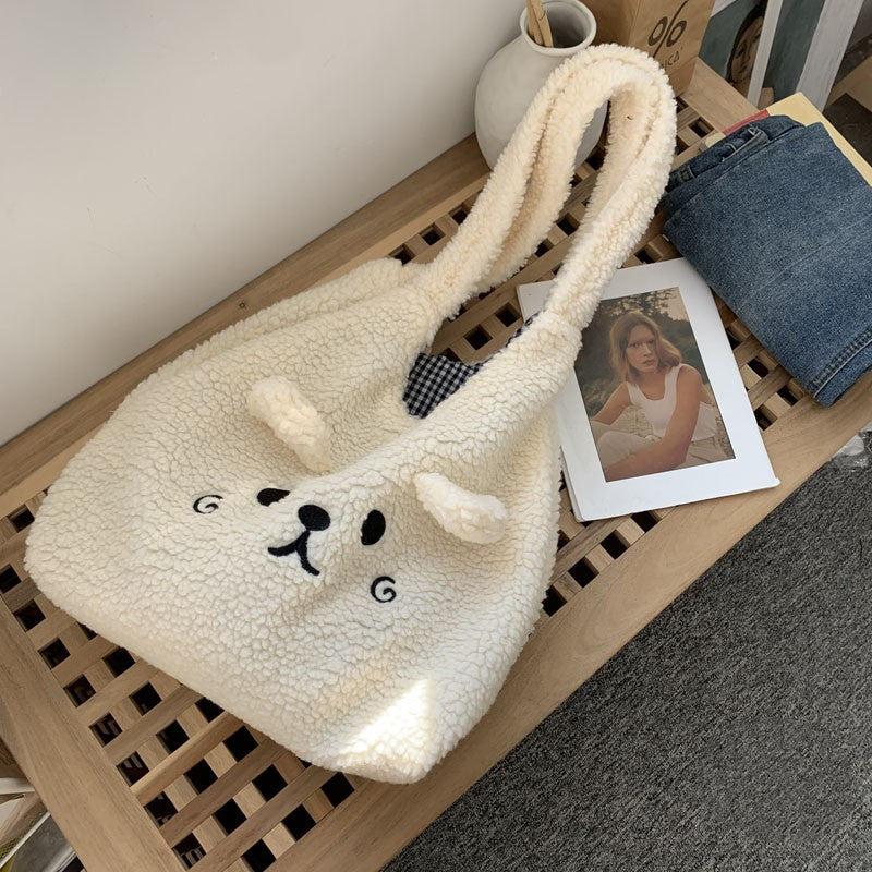 Lambskin like shoulder bag Hanzuva