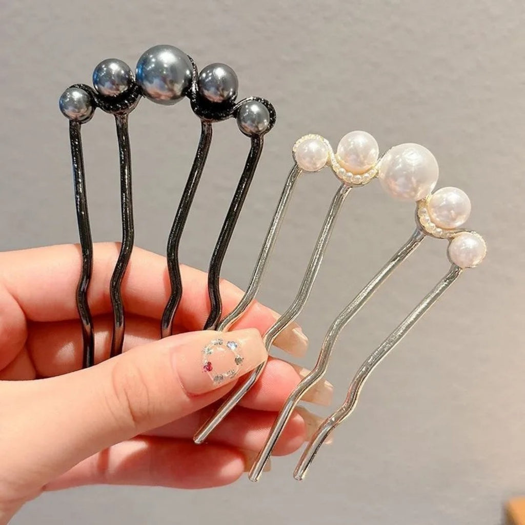 Pearl U-shaped Hairpin With A High-end Feel