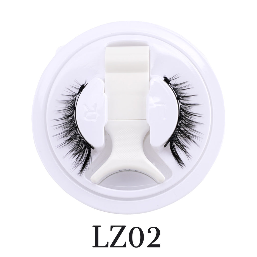 European And American Reusable Waterproof Natural Thick Magnetic False Eyelashes