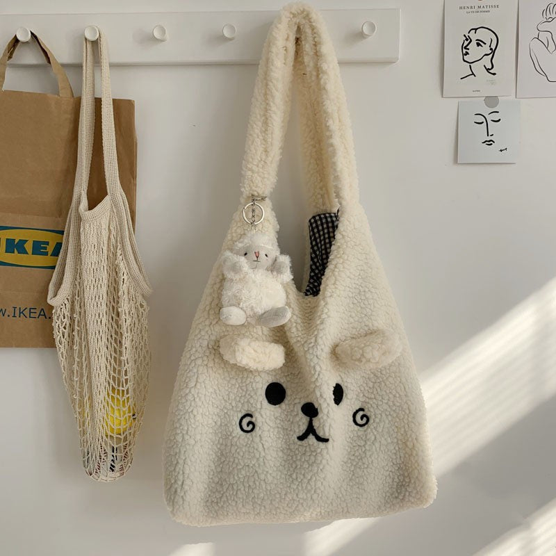 Lambskin like shoulder bag Hanzuva